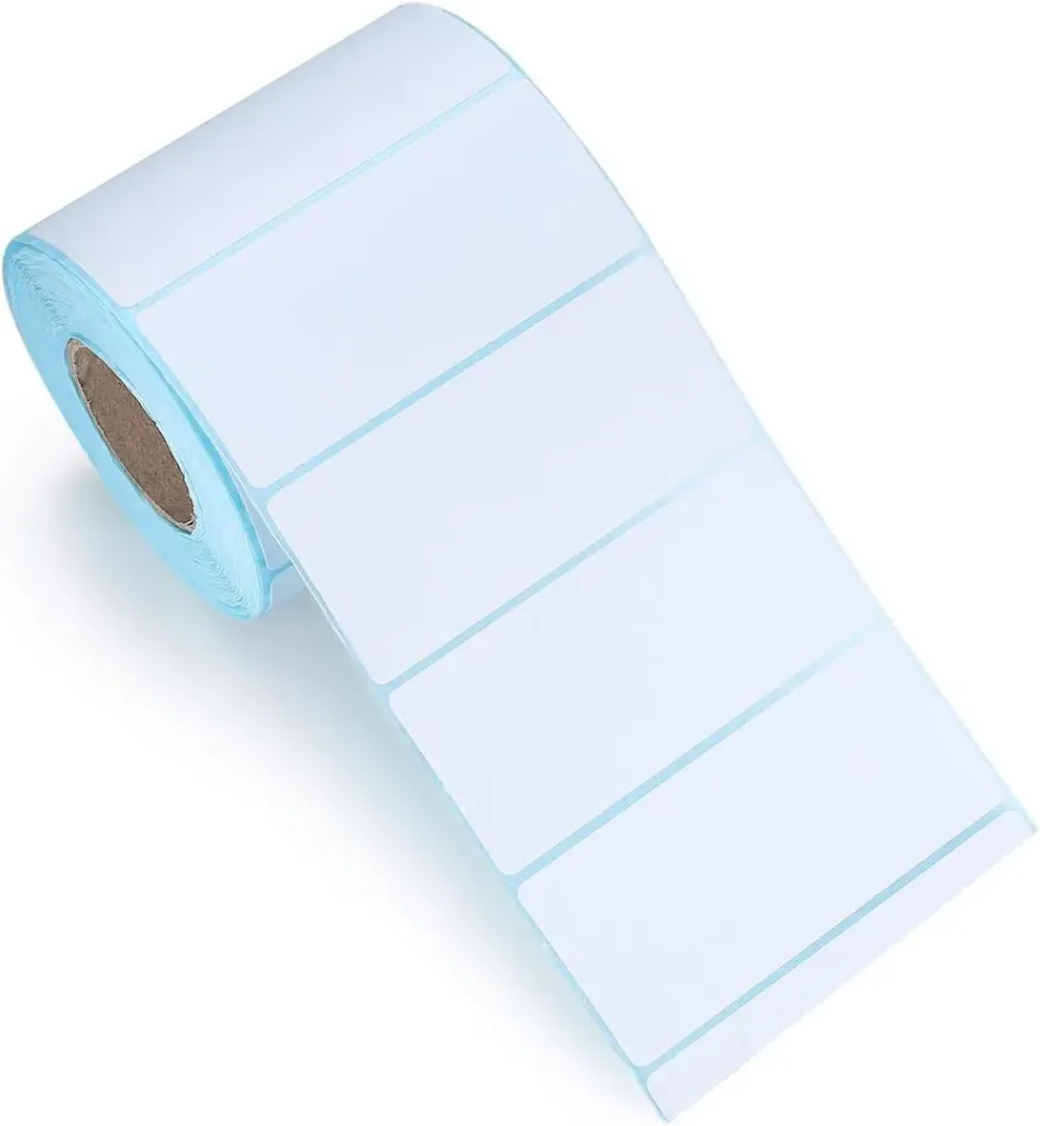 Plain delivery sticker note