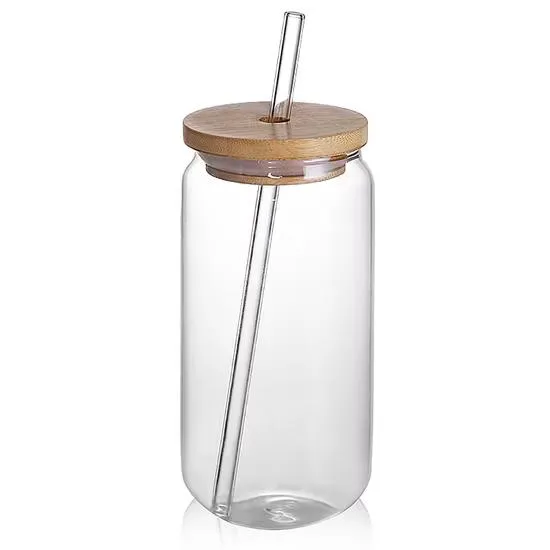 Plain glass cup